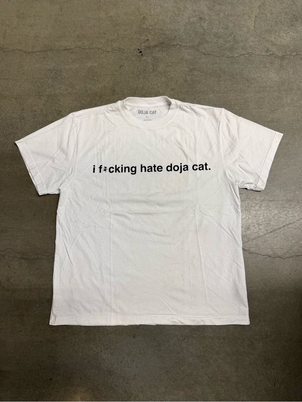 Doja Cat “I F*cking Hate Doja Cat” Scarlet Album Merch Graphic T-Shirt Adult XL